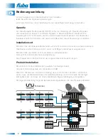 Preview for 2 page of Fuba Unicable MCR 918 Operating Instructions Manual