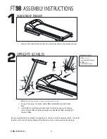 Preview for 8 page of Fuel Fitness FT98 Owner'S Manual