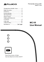 Fujicom MC-VII User Manual preview