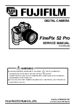 FujiFilm FinePix S2 Pro Service Manual preview