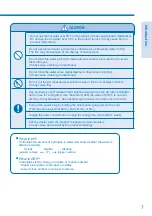 Preview for 7 page of Fujiiryoki TREVI FW-107T Instruction Manual