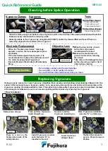 Preview for 3 page of Fujikura QRG-03 Quick Reference Manual