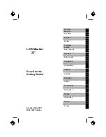 Preview for 8 page of Fujitsu Siemens Computers 22" LCD Monitor Getting Started