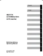 Preview for 5 page of Fujitsu Siemens Computers 463V FA Operating Manual