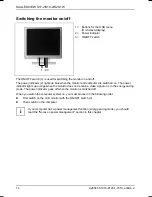 Preview for 22 page of Fujitsu Siemens Computers SCALEOVIEW S17-2 Operating Manual