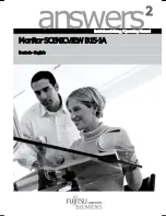 Fujitsu Siemens Computers SCENICVIEW B15-1A Operating Manual preview