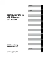 Preview for 5 page of Fujitsu Siemens Computers SCENICVIEW B15-1A Operating Manual