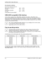 Preview for 34 page of Fujitsu Siemens Computers SCENICVIEW P20W-3 Operating Manual