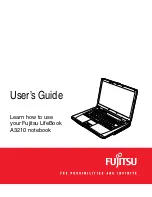 Fujitsu A3210 - LifeBook - Turion 64 X2 2 GHz User Manual preview