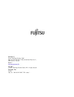 Preview for 4 page of Fujitsu A512 Operating Manual