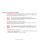 Preview for 116 page of Fujitsu A6210 - LifeBook - Core 2 Duo 2.26 GHz (French) Mode D'Emploi