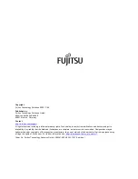 Preview for 4 page of Fujitsu A9Z111E1014A2001 Operating Manual