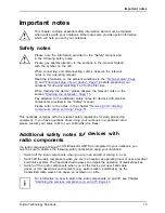 Preview for 17 page of Fujitsu A9Z111E1014A2001 Operating Manual