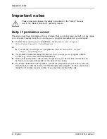 Preview for 12 page of Fujitsu AMILO Li 3910 Setup Manual