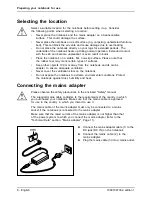 Preview for 14 page of Fujitsu AMILO Li 3910 Setup Manual