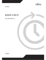 Fujitsu B22W-5 ECO Operating Manual preview