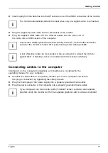 Preview for 21 page of Fujitsu B34-9 UE Operating Manual