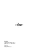 Preview for 4 page of Fujitsu D2608 Operating Manual