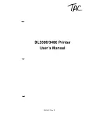 Preview for 1 page of Fujitsu DL3300 User Manual