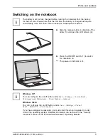 Preview for 13 page of Fujitsu ESPRIMO Mobile V6505 Easy Manual