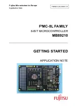 Preview for 1 page of Fujitsu F2MC-8L MB89210 Series Getting Started