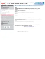 Preview for 60 page of Fujitsu fi 5750C - Document Scanner Operator'S Manual