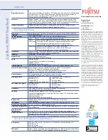 Preview for 2 page of Fujitsu FPCM21503 Brochure & Specs