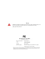 Preview for 4 page of Fujitsu FPCR46023 User Manual