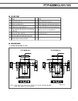 Preview for 4 page of Fujitsu FTP-628MCL101 Specification Sheet