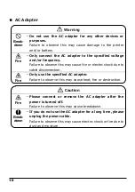 Preview for 12 page of Fujitsu FTP-628WSL210 Series User Manual