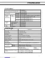 Preview for 2 page of Fujitsu FTP-637MCL401 Specification Sheet