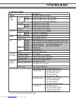 Preview for 3 page of Fujitsu FTP-637MCL401 Specification Sheet