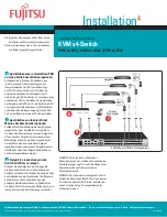 Preview for 6 page of Fujitsu KVM s4-0812 Quick Installation Manual