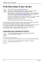 Preview for 20 page of Fujitsu LIFEBOOK E546 Operating Manual