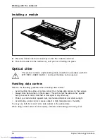 Preview for 40 page of Fujitsu Lifebook E751 Operating Manual