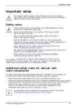 Preview for 17 page of Fujitsu LifeBook E752 Operating Manual