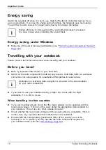 Preview for 18 page of Fujitsu LifeBook E752 Operating Manual