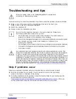 Preview for 65 page of Fujitsu LIFEBOOK LH532 Operating Manual