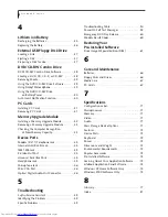 Preview for 6 page of Fujitsu LifeBook P-2040 User Manual