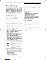 Preview for 57 page of Fujitsu LIFEBOOK P Series Manual