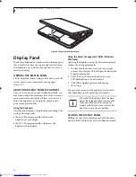 Preview for 32 page of Fujitsu Lifebook P7010 User Manual