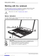 Preview for 22 page of Fujitsu Lifebook P770 Operating Manual