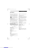 Preview for 73 page of Fujitsu LifeBook Q2010 User Manual