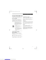 Preview for 99 page of Fujitsu LifeBook Q2010 User Manual