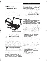 Preview for 37 page of Fujitsu Lifebook S2110 User Manual