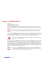 Preview for 54 page of Fujitsu Lifebook S710 User Manual