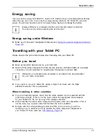 Preview for 19 page of Fujitsu LifeBook Stylistic Q550 Operating Manual