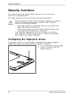 Preview for 58 page of Fujitsu LifeBook Stylistic Q550 Operating Manual