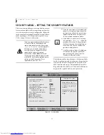 Preview for 22 page of Fujitsu LifeBook T4210 Bios Manual