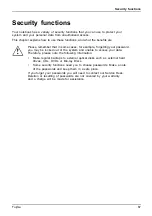 Preview for 69 page of Fujitsu lifebook t726 Operating Manual